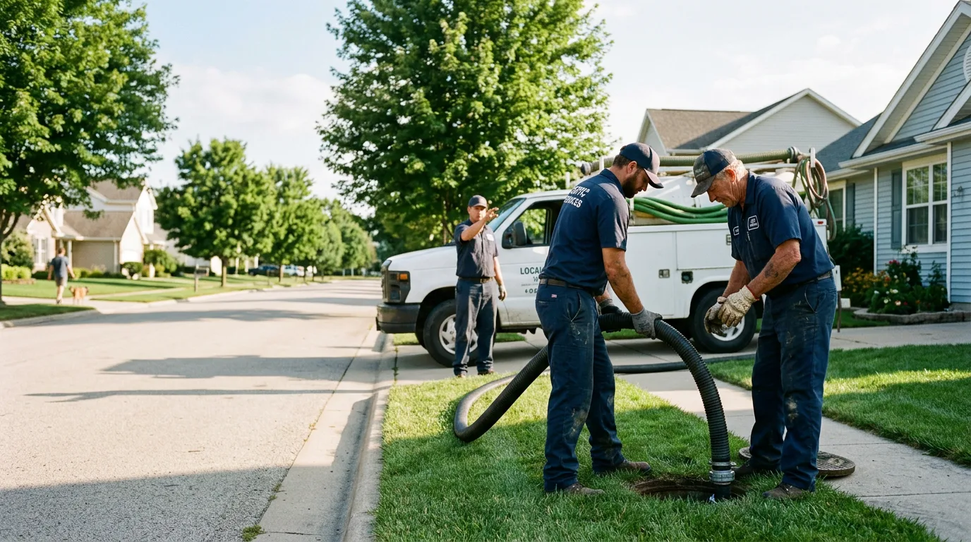 Grease Trap Pumping in Pleasant Lake, MI